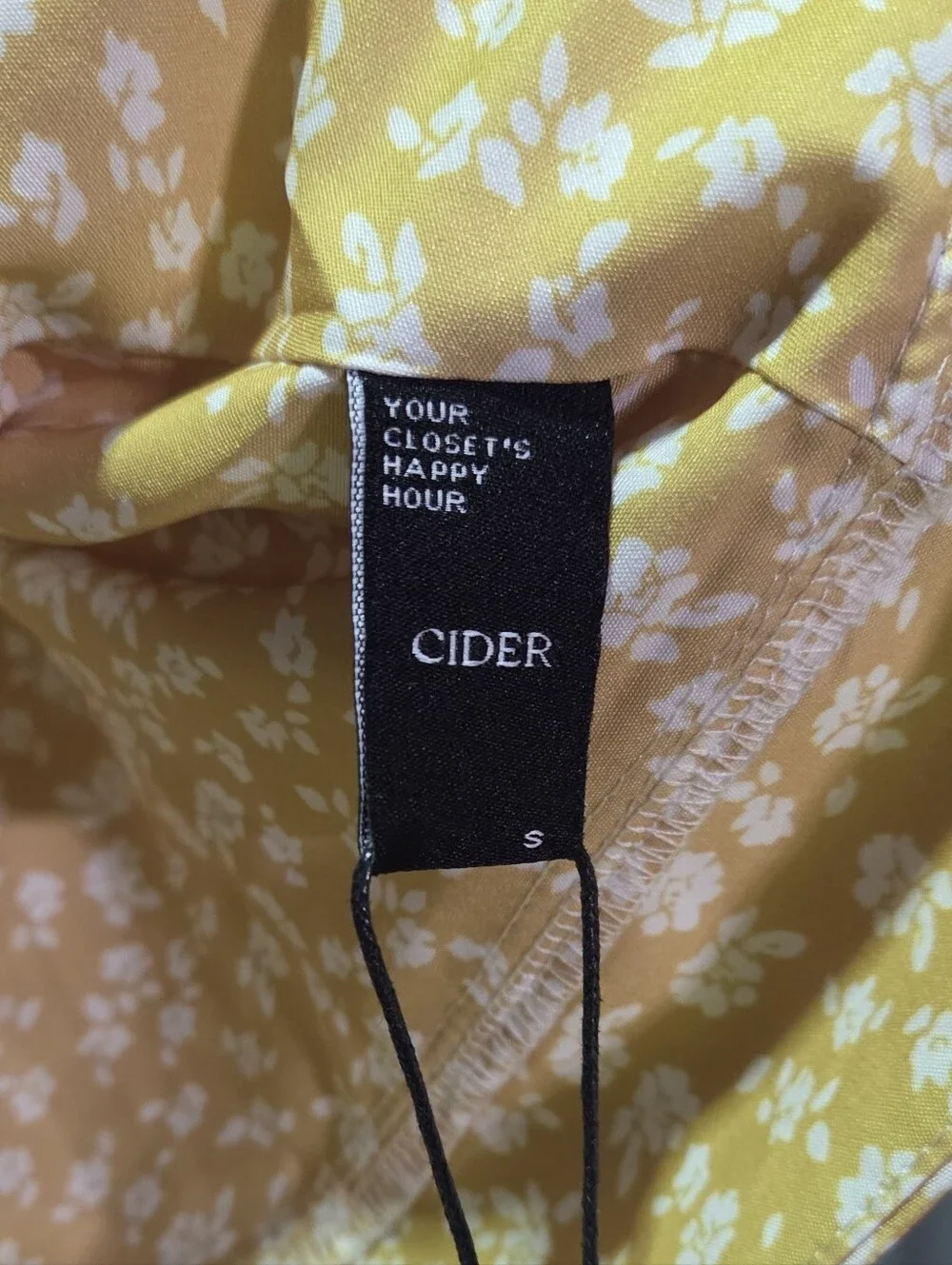 Cider charming yellow